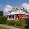 Stately and gracious home from a bygone era in Sturgeon Falls, ON. 122 King St.  The old Philippe and Hélene Dompierre family homestead.  Originally built during the 1920s for the Town’s Lumber Mill Superintendent- Sept 8, 09