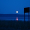 superior lake moonlight