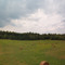 Haystacks in a field