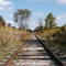 Steam Train tracks - looking North