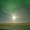 Mysterious northern lights at Beaufort  sea