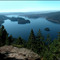 The Indian Arm with Vancouver in the Background