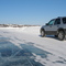 Truck on Ice Road