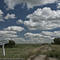 Abandoned rails and CN placename at Disley, Saskatchewan