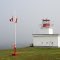 Brier Island - Foggy Northern Point Lighthouse