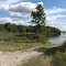 A public boat launching ramp on Big Clear Lake.