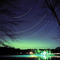Star trails over Frog Lake - (Oct) 8 hour exp