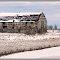 Rusty Barn in Winter