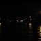Approaching Welland Canal Lock 8 (Port Colborne) at night in a small sailing vessel