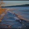 Canada-Quebec-Cap Rouge- vagues de gel