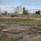 Little Creek and a big modern beef farm.  The clay soils here are quite productive.