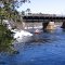 Canadian Pacific Rail bridge over Salmon River in March.  It connects Toronto with Ottawa.