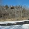 A house with a view over the Napanee River in January.