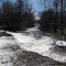 Water falls in Violet.  There was a saw mill on each side of the river here in 1878.  There is little evidence of them now.