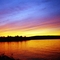 Magical sunset on Papineau Lake, Maple Leaf, Ontario