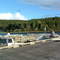 Quai du camping du lac Albanel, Municipalité de la Baie-James, Nord-du-Québec, Québec, Août 2006