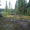 Site de camping près de la Colline Blanche
