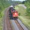 CN Freight Train Heading West