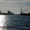 Approaching Eisenhower Lock