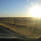 Bright Sunset Over The Central Valley, Near Merced & Mariposa County Line 8-9-2008