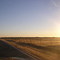 Looking Down Highway 140 During Sunset 8-9-2008