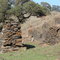 old chinese cabin remains