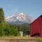Mt. Shasta with Red Mill, McCloud,CA