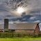 barn and silo