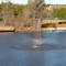 Fountain in lake