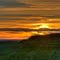 sunset in the buttes