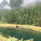 Across the lagoon
