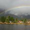Rainbow over Zeballos