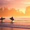 Surfers, Chesterman Beach