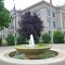 Hendricks County Courthouse and Fountain, Danville, Indiana