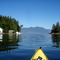 Fry Island floating homes
