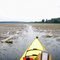 Little Anahim Lake kayak trail thru vegetation - Aug '09