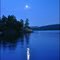 Moon Over Wallace Island Marine Park