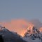 Rugged Mountain at Sunset