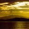 Vancouver Island from  Davis Bay, BC, aug 10,1998