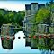 Elora Mill on Grand River, 1833