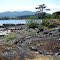 My campsite on Southey Island in the Strait of Georgia. Vancouver Island is in the background. May 19, 2012