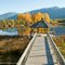Gazebo on Horseshoe Lake in McBride