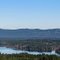 Looking eastward over Shawnigan Lake on Vancouver Island
