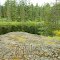 Spectacle Lake just off the Malahat...