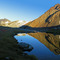 Russet Lake Hike 36 (Fissile reflection)
