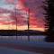 Sunrise on Old Babine Lake Road