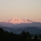 Mt Baker at Sunset