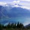 Harrison Lake from the Tretheway/Tipella Divide