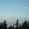 The Olympic Mountains from Grouse Mountain Chairlift