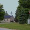 Belwood - war memorial and church